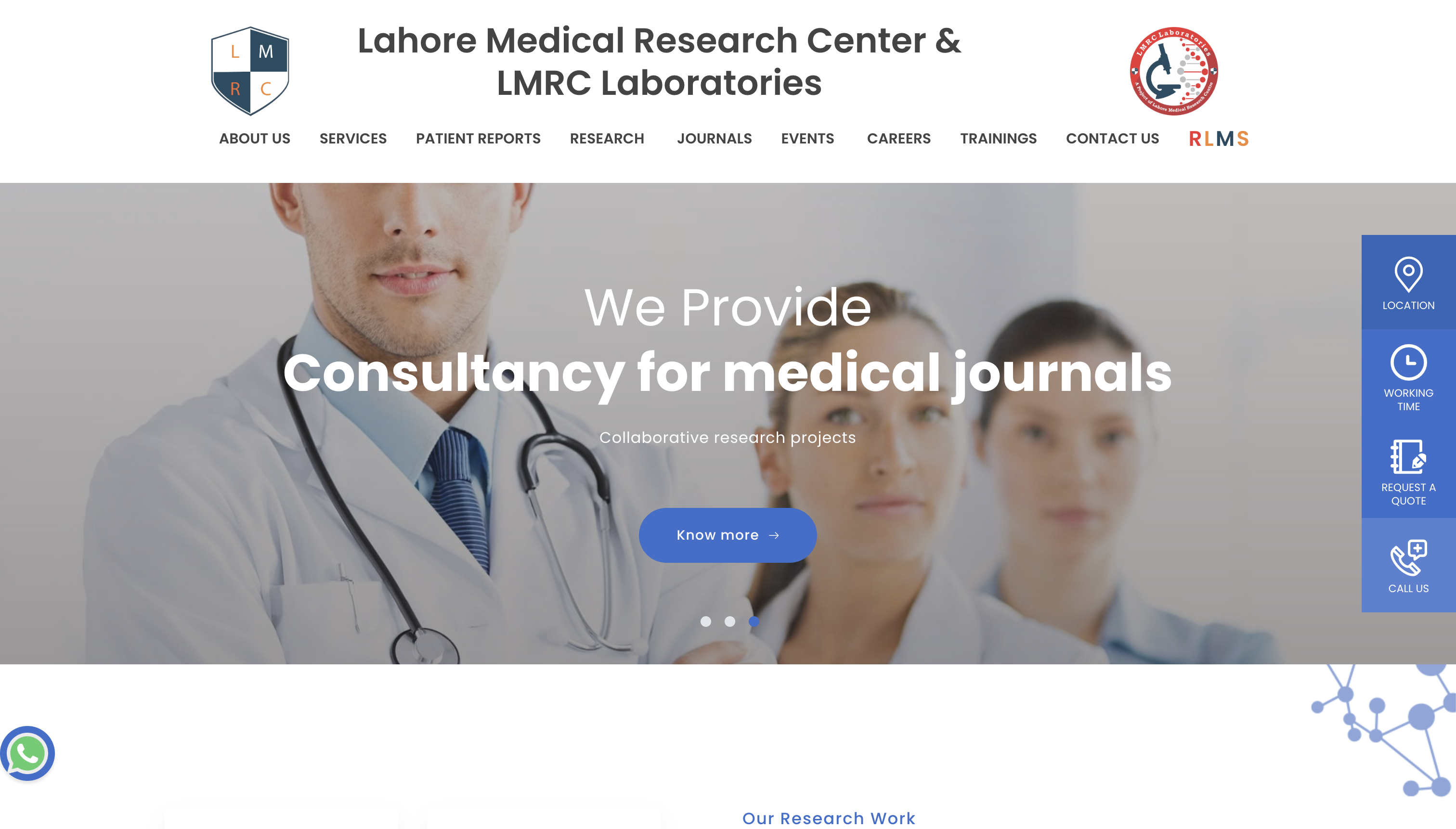 Healthcare Website