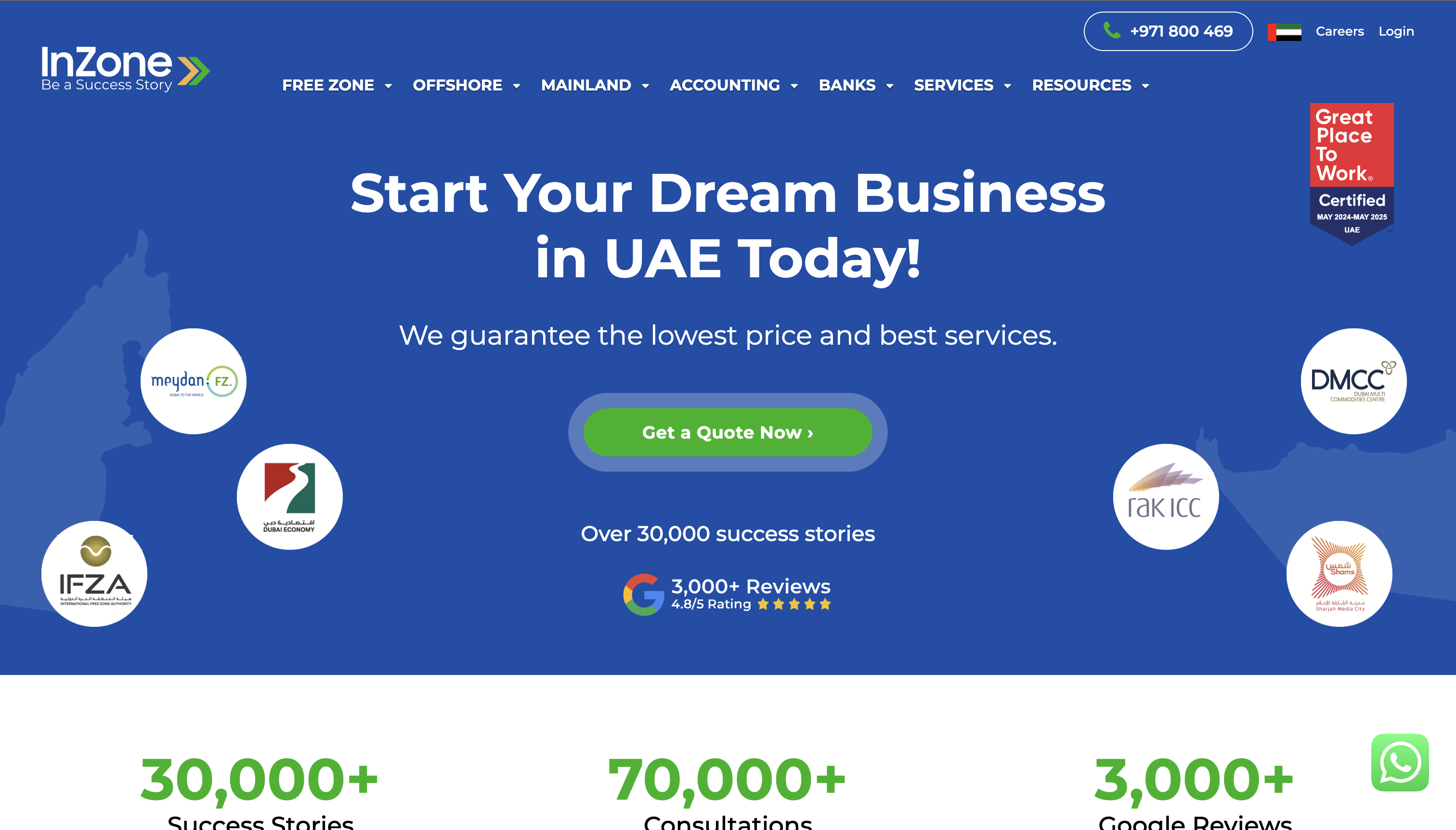 Business Setup Website